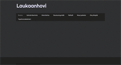 Desktop Screenshot of laukaanhovi.fi
