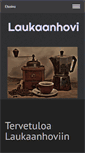 Mobile Screenshot of laukaanhovi.fi