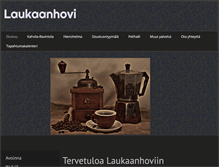 Tablet Screenshot of laukaanhovi.fi